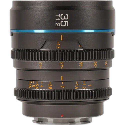 Объектив Sirui Night Walker 35mm T1.2 S35 Cine Lens на Canon RF-mount (Gunmetal Gray)