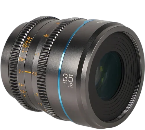 Объектив Sirui Night Walker 35mm T1.2 S35 Cine Lens на Canon RF-mount (Gunmetal Gray)