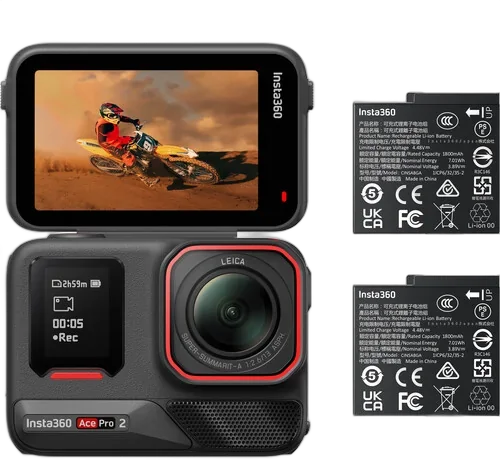 Экшн камера Insta360 Ace Pro 2 Action Camera Battery Bundle