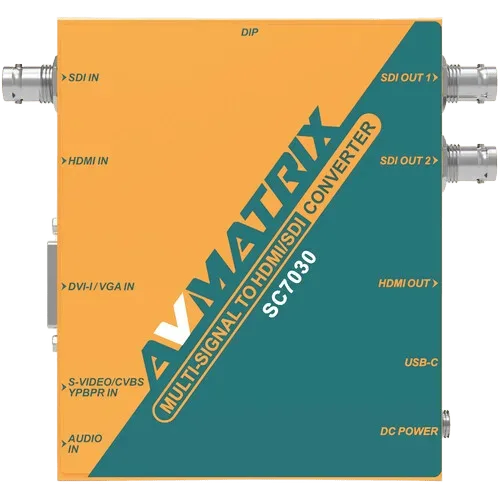 Конвертер AVmatrix SC7030 Multi-Signal to SDI/HDMI Cross Converte