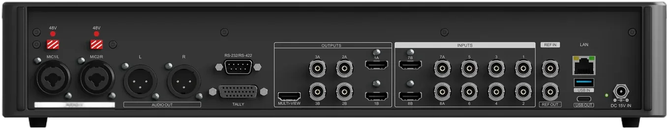 Видеомикшер AVMatrix SHARK S8X PLUS 8-Channel SDI/HDMI Portable Video Switcher