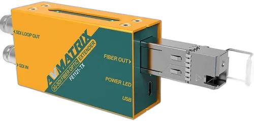 Конвертер AVmatrix FE1121 3G-SDI Fiber Optic Extender Transmitter &amp; Receiver Set