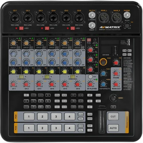Видеомикшер AVMatrix SHARK H4M 4-Channel HDMI AV Switcher