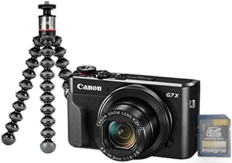 Фотоаппарат Canon PowerShot G7X Mark II Vlogger Kit 2 года