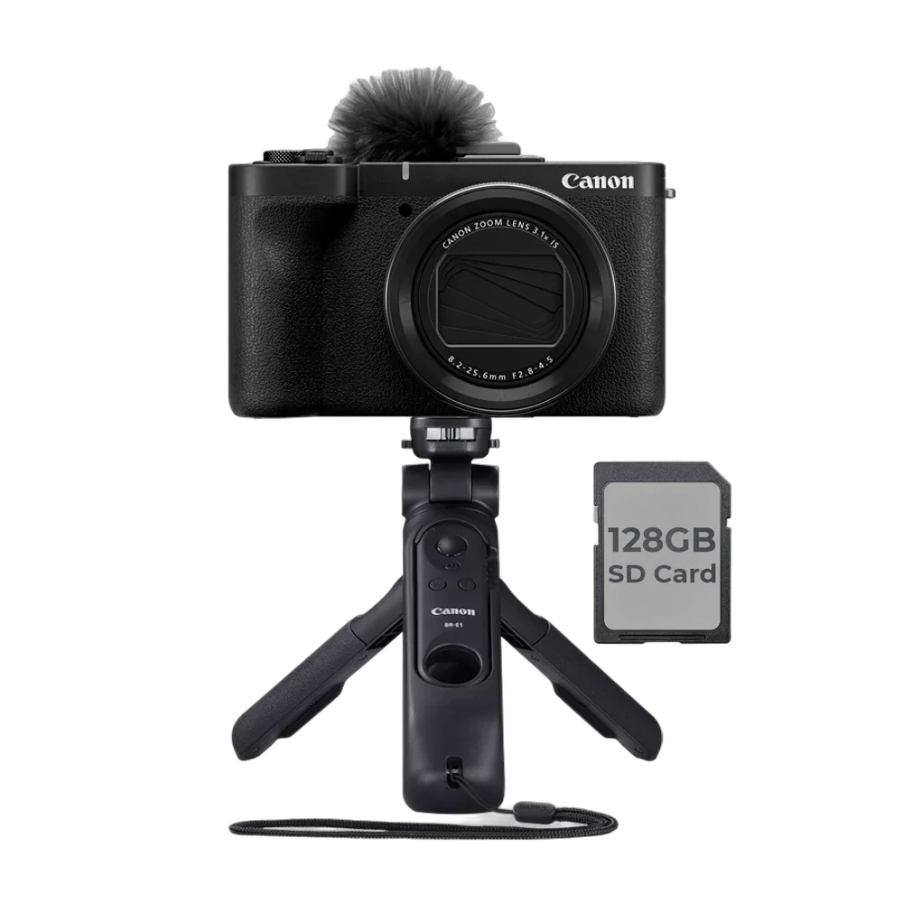 Фотоаппарат Canon PowerShot V1 Premium Vlogging Kit 2 года