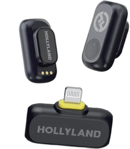 Радио петличный Hollyland LARK A1 Mini Duo Lightning для iOS