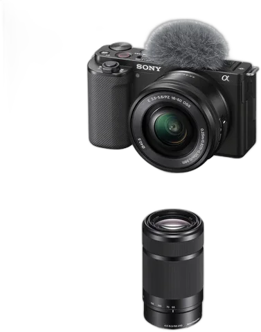 Фотоаппарат Sony ZV-E10 kit 16-50mm + 55-210mm