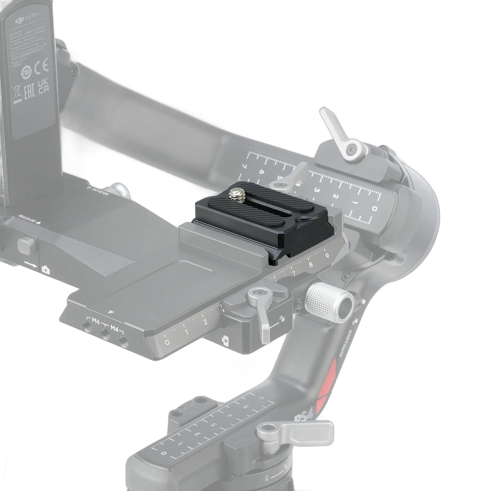 Площадка Fotga для DJI Ronin DJI Ronin RS3 / RS 3 Mini/RS 3 Pro/RS 2 / RSC 2 / RS 4 / RS 4 Pro / RS 4 mini RJ021