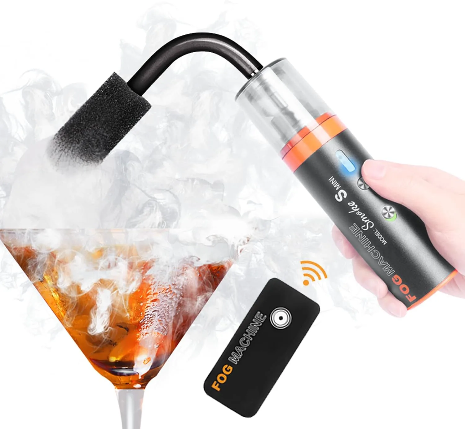 Портативный генератор дыма LENSGO Fog Machine Smoke S mini