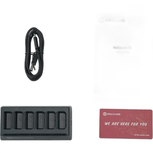 Зарядный хаб Hollyland 6-Slot Battery Charging Base для Solidcom SE