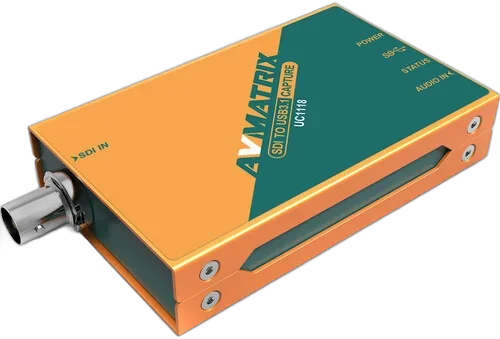 Карта видеозахвата AVMatrix UC1118 SDI to USB 3.1 Type-C Video Capture