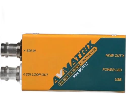 Конвертер AVmatrix SC1112 3G-SDI to HDMI Pocket-Size Broadcast Converter