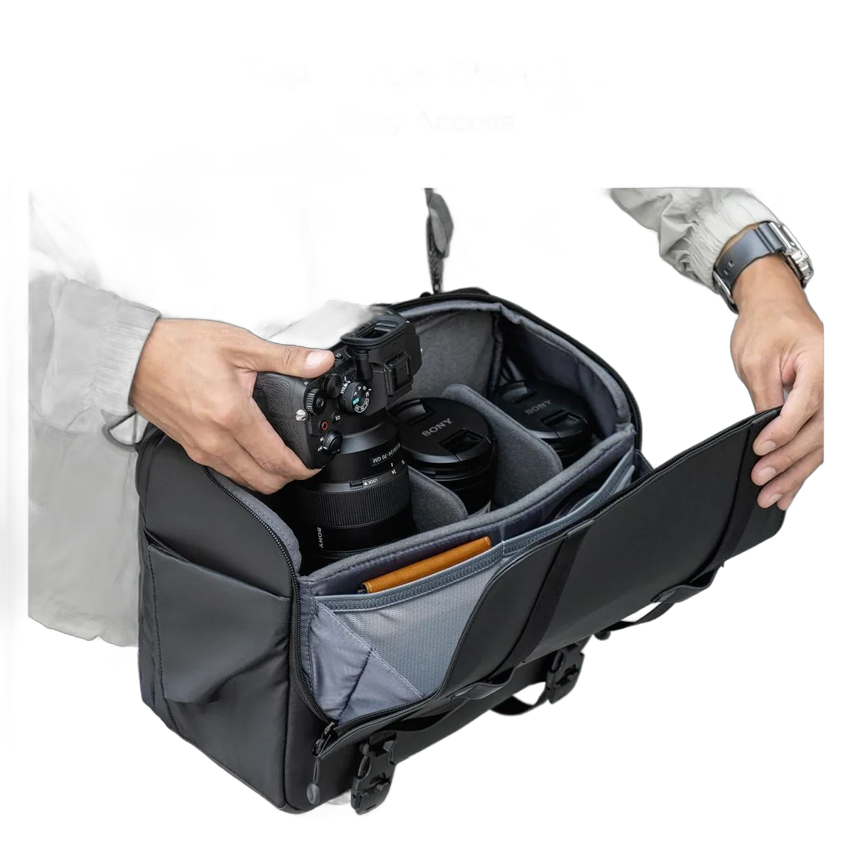 Сумка K&F Concept Camera Sling Bag 10L KF13.163