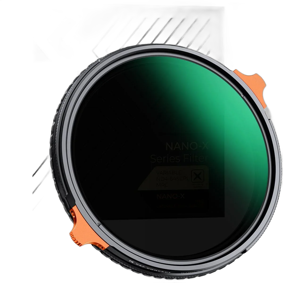 Фильтр K&F Concept Nano-X 62mm 2-in-1 Variable ND4-ND64 (2-6 Stop) + CPL Filter HD Waterproof Anti Scratch