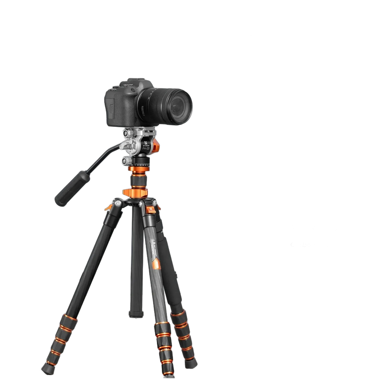 Штатив K&amp;F Concept O255C4+FH-03 KF09.158 карбон