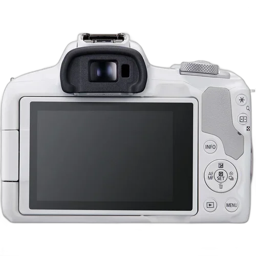 Фотоаппарат Canon EOS R50 Kit 18-45mm белый 2 года