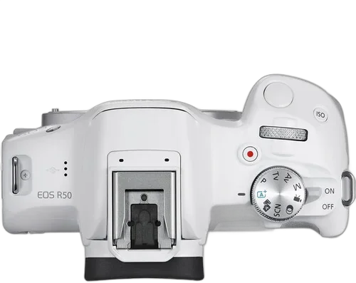 Фотоаппарат Canon EOS R50 Kit 18-45mm белый 2 года
