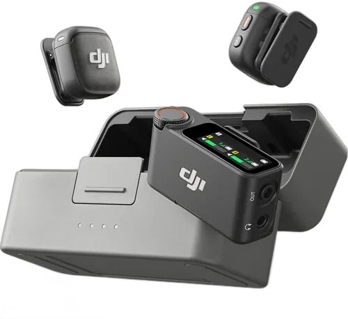 DJI Mic 3 2-Person Compact Digital Wireless Microphone System