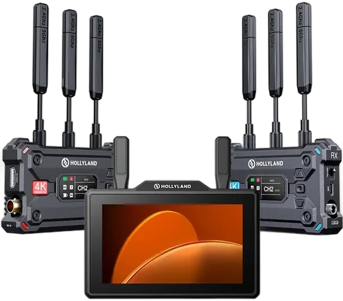 Видеосендер-монитор Hollyland Pyro 5+Pyro S Video Transmission and Monitoring Kit