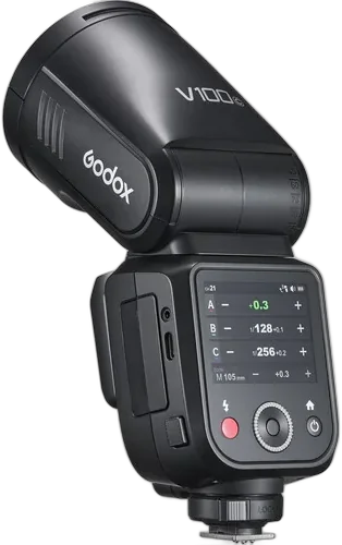 Вспышка Godox V100 Flash для Fuji