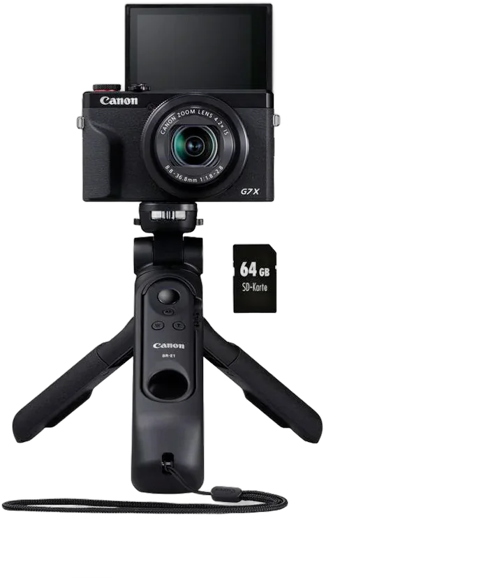 Фотоаппарат Canon PowerShot G7X Mark III Premium Vlogger Kit 2 года