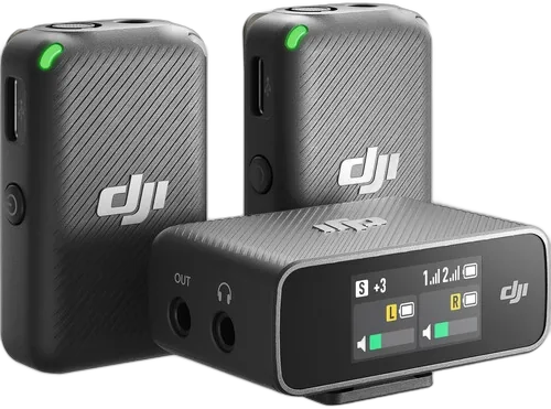 DJI Mic 2-Person Compact Digital Wireless Microphone System