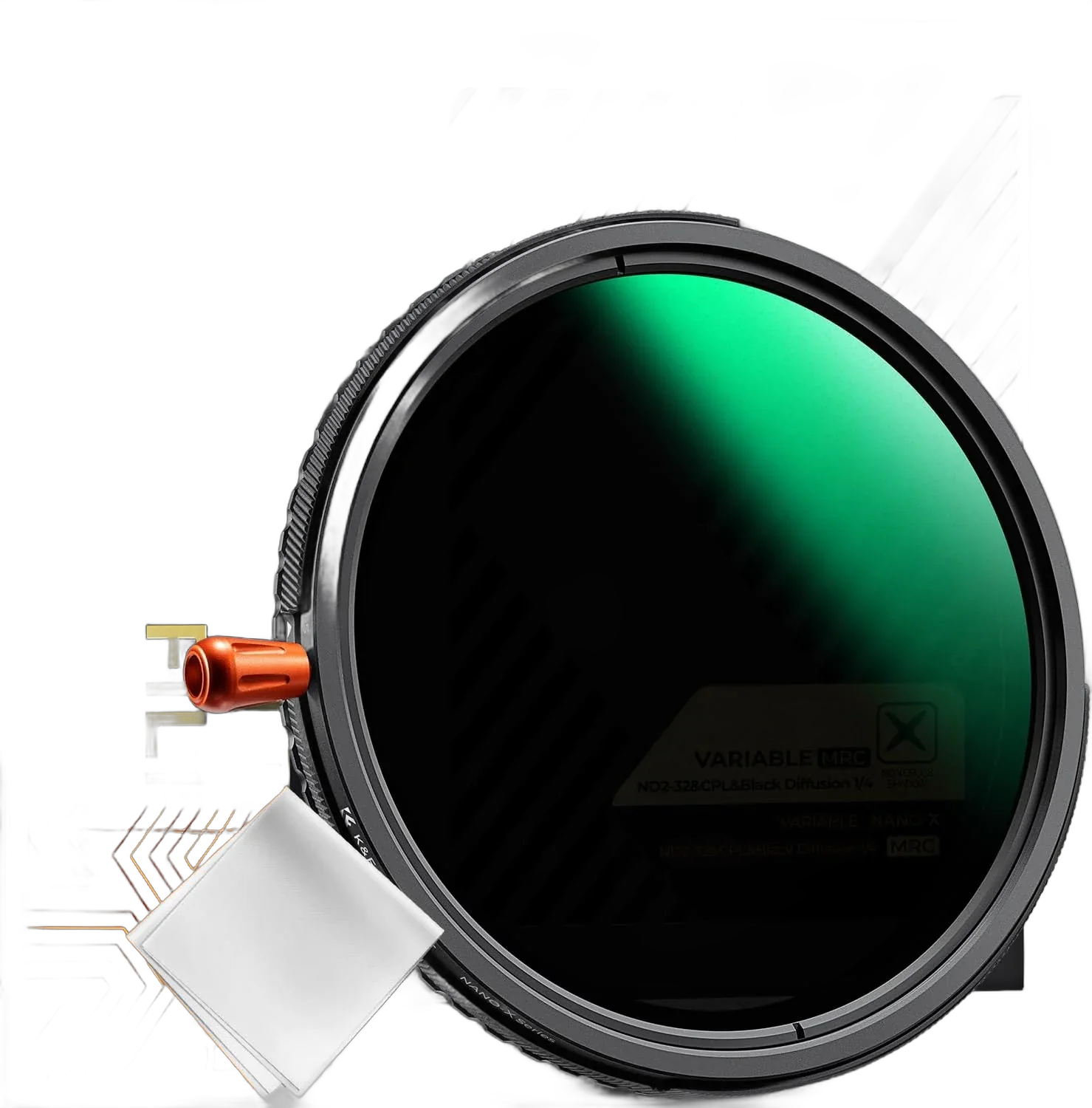 Фильтр K&amp;F Concept Nano-X 67mm 3-in-1 Variable ND2-ND32 + CPL Filter + Black Diffusion Mist Effect 1/4