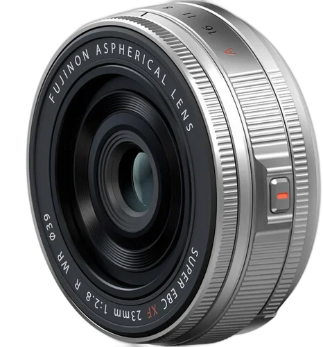 Объектив Fujifilm XF 23mm f/2.8 R WR серебристый