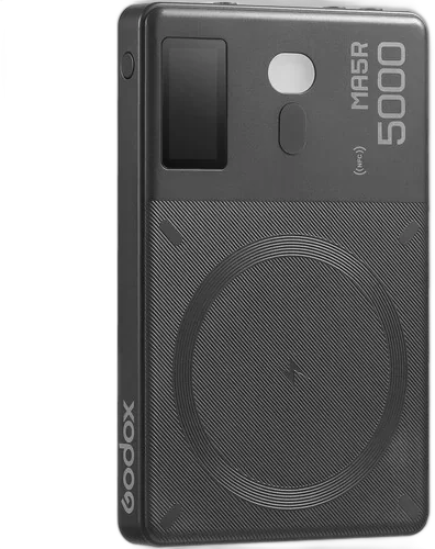 Осветитель светодиодный Godox MA5R с функцией беспроводного зарядного устройства черный