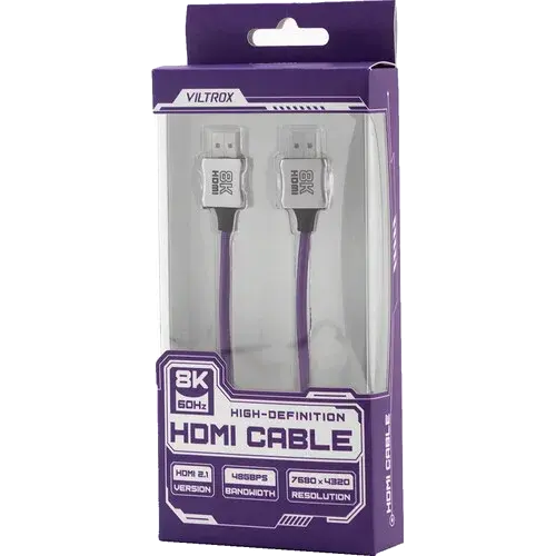 Кабель Viltrox 8K HDMI 2.1 Coiled Cable (11.4 to 27.6")