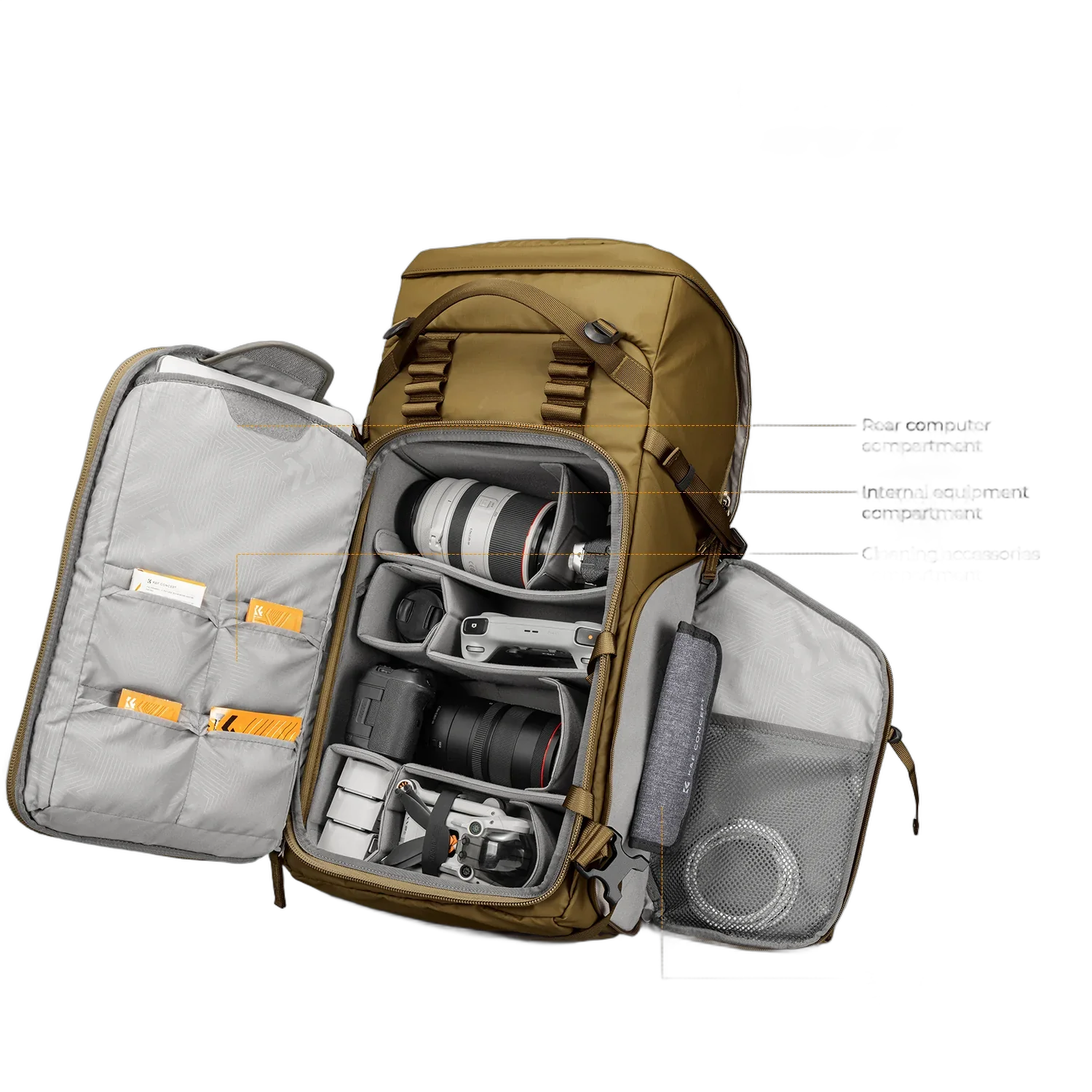 Рюкзак K&amp;F Outdoor Backpack 40L Star Wander KF13.207