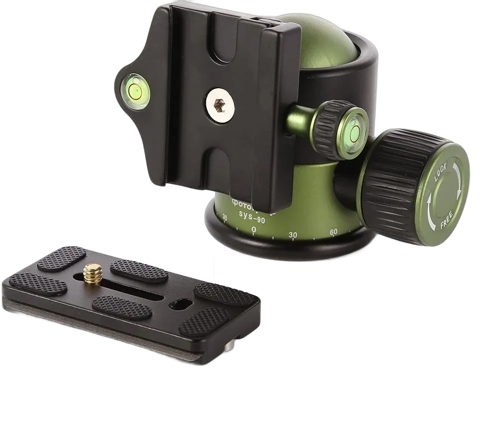 Голова для штатива Fotga 20KG Load Professional Metal Heavy Duty Tripod Ball Head