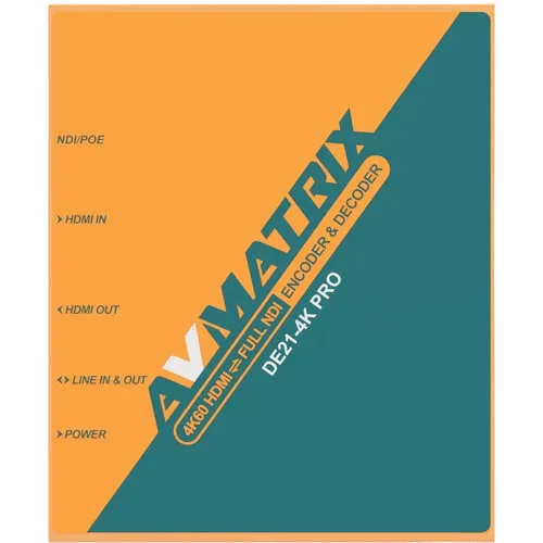 Конвертер AVmatrix DE21-4K PRO 4K HDMI/NDI Encoder & Decoder