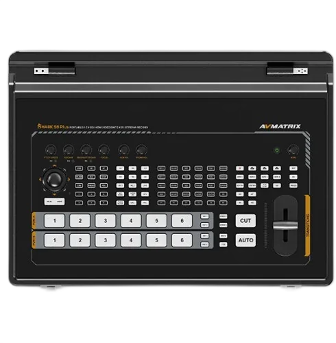 Видеомикшер AVMatrix Shark S6 PLUS 6-Channel SDI/HDMI Portable Video Switcher with 17.3" Display
