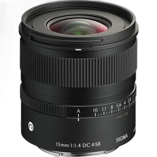 Объектив Sigma 15mm f/1.4 DC Contemporary для Sony E