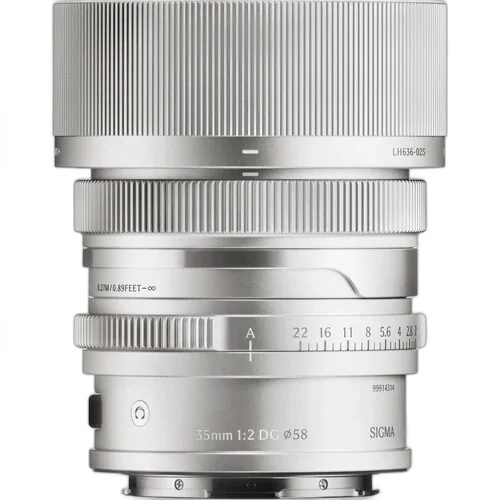Объектив Sigma 35mm f/2 DG Contemporary L-mount серебристый