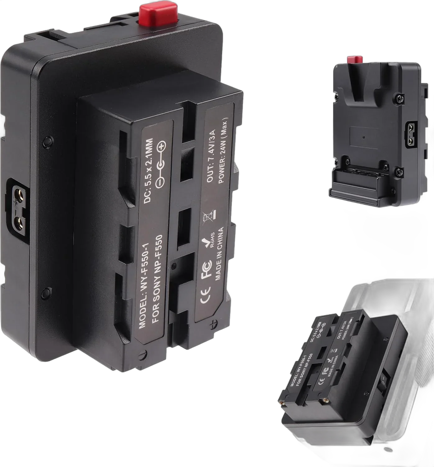 Плата питания Fotga V-Lock Power Adapter V Mount Battery NP-F Dummy Battery NJ473