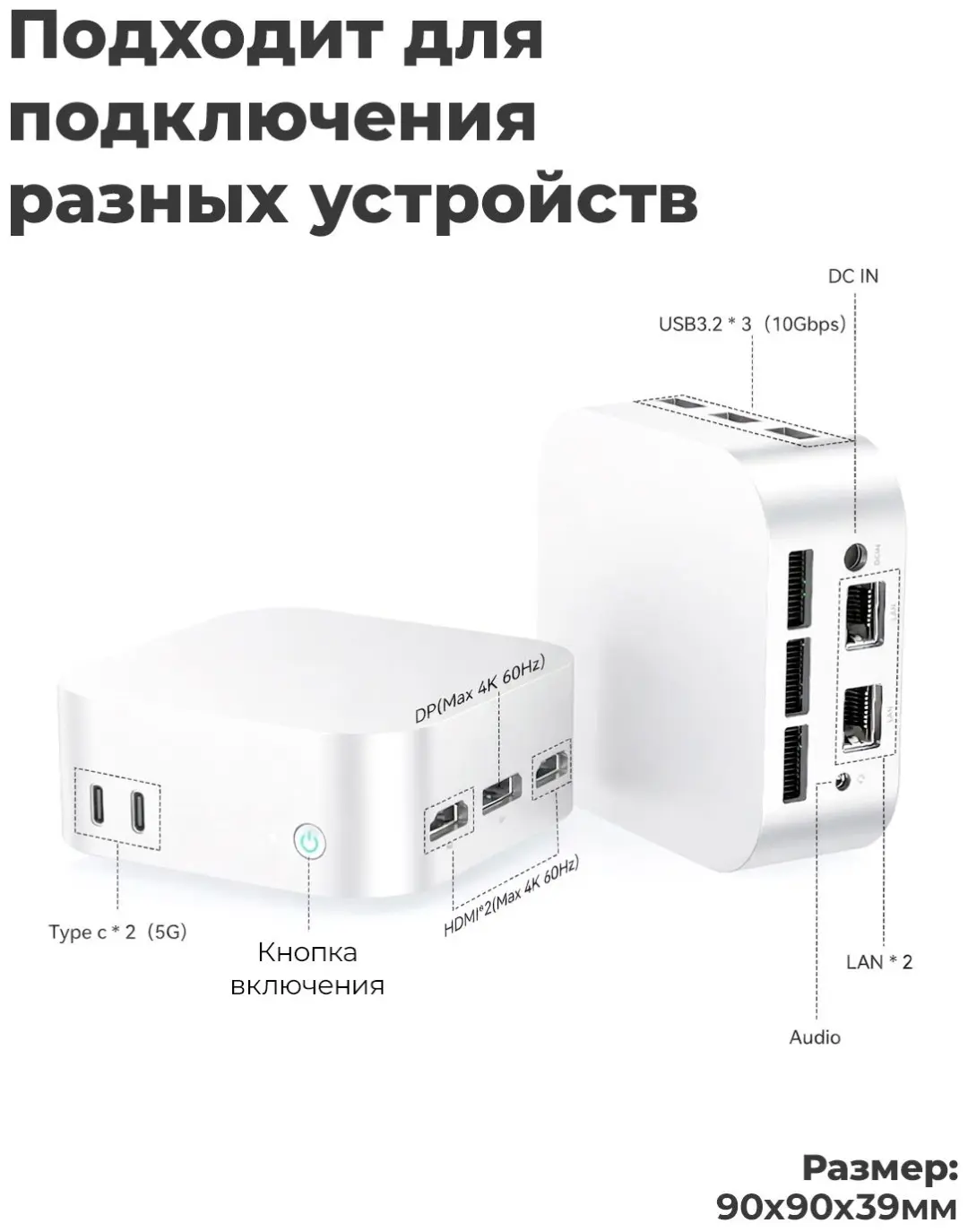 Мини-ПК PSC P3 Неттоп PSC P3