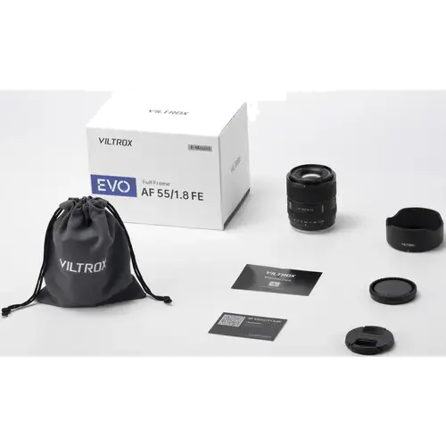 Объектив Viltrox 55mm f/1.8 EVO FE для Sony E