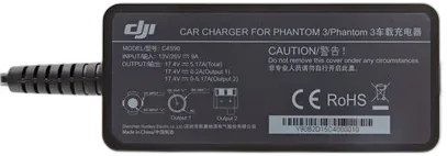 Автомобильное зарядное устройство на Phantom 3 P3 Part 109 Car Charger Kit (оригинал)