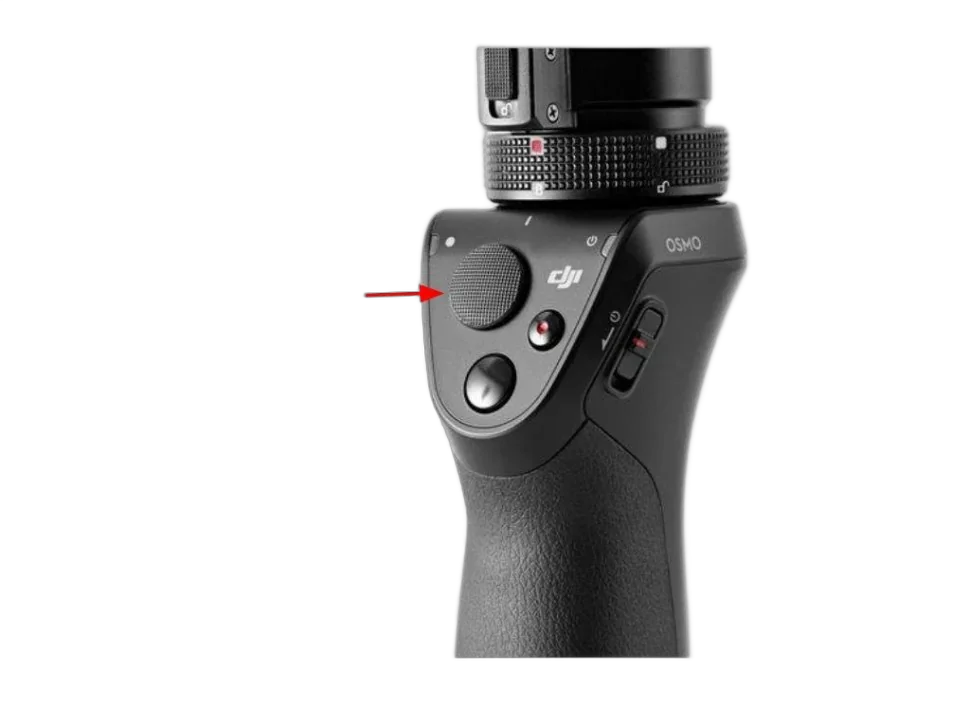 DJI Osmo joystick button