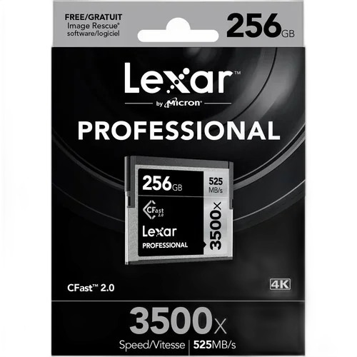 Карта памяти Lexar 256GB Professional 3500x CFast 2.0