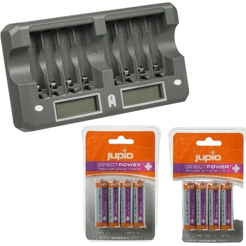 ЗУ Watson на 8 аккумуляторов + 8 аккумуляторов AA MX NiMH (2550mAh)