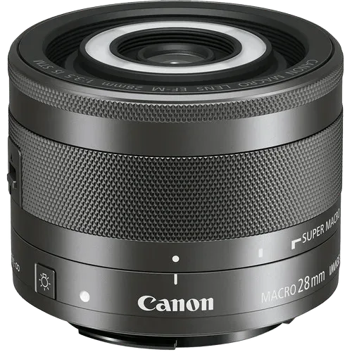 Canon EF-M 28mm f/3.5 Macro IS STM Lens