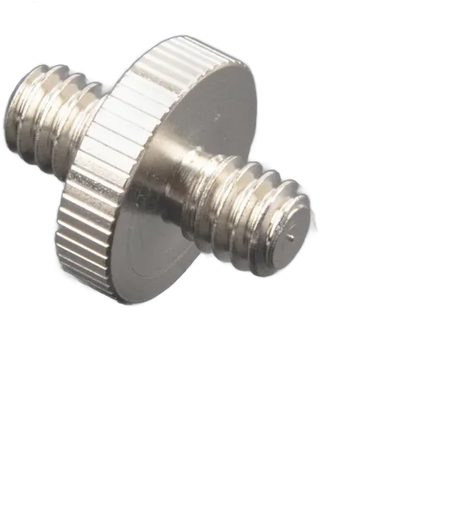 1/4 Male to 1/4 Male Screw Adapter for Tripod Camera Flash Bracket Stand