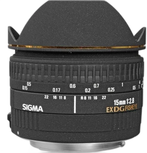 Объектив Sigma 15mm f/2.8 EX DG Diagonal Fisheye для Canon
