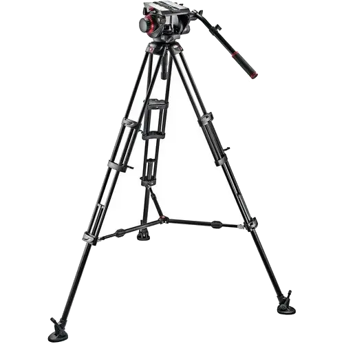 Штатив Manfrotto 509HD Video Head & 545B Aluminum Tripod Pro Middle-Twin Kit 100