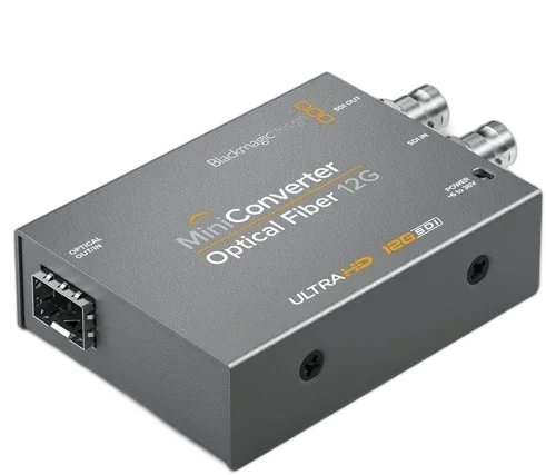 Конвертер Blackmagic Design Mini Optical Fiber 12G-SDI